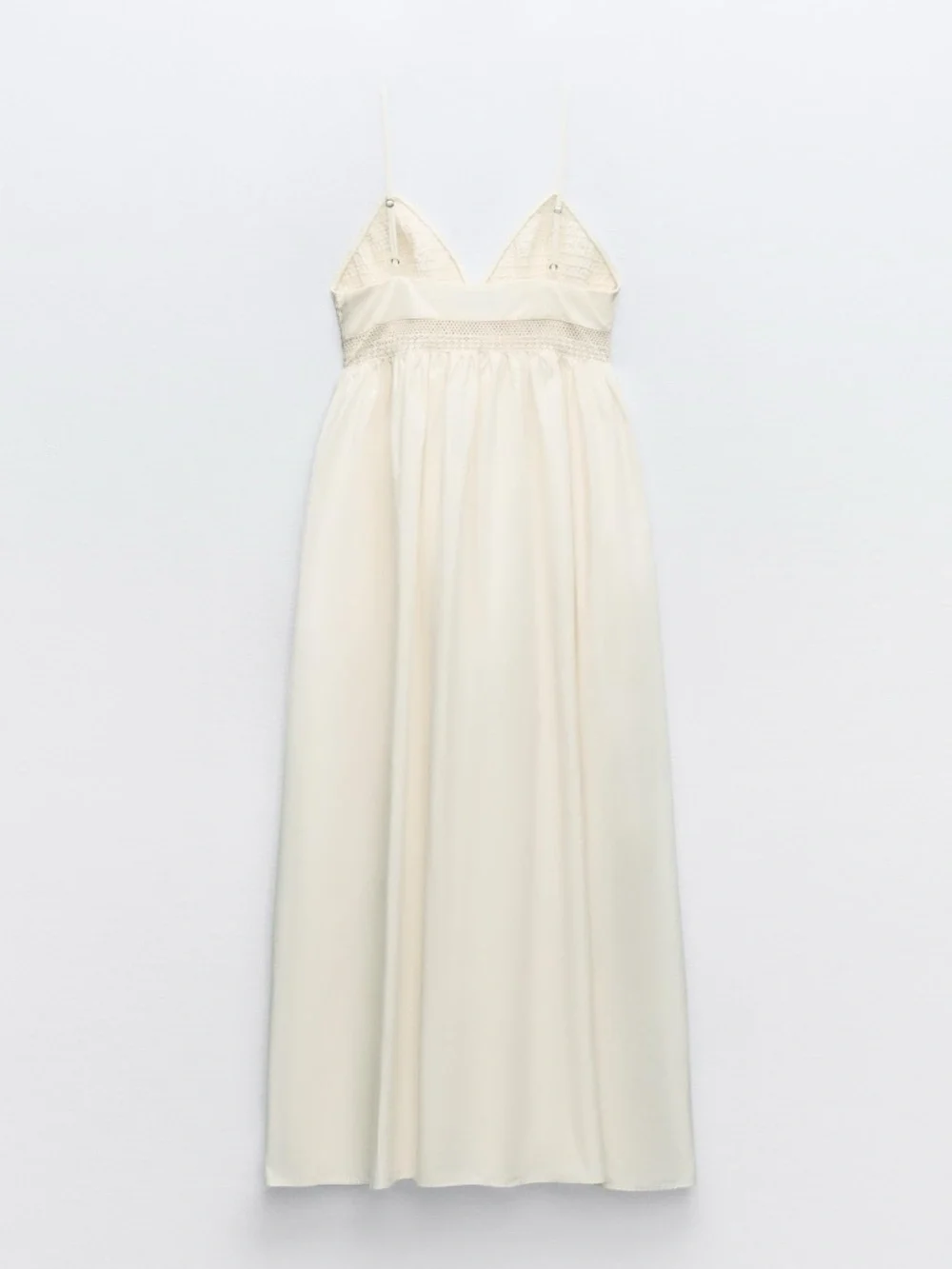 ZARA POPLIN MIDI DRESS SIZE S NWT - Picture 5 of 5